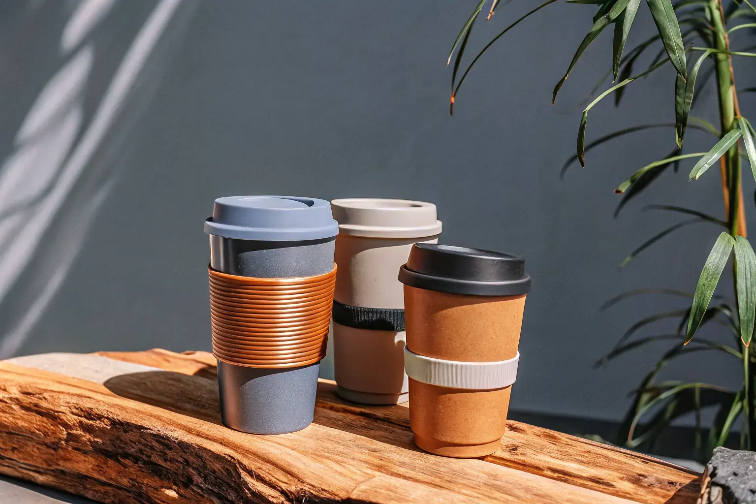 Biodegradable cups and lids by Pure Form Solution