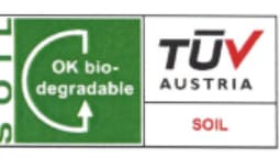 OK Biodegradable Soil TÜV Austria certification mark