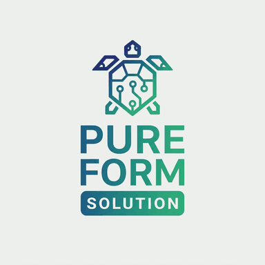 Pure Form Solution logo — square