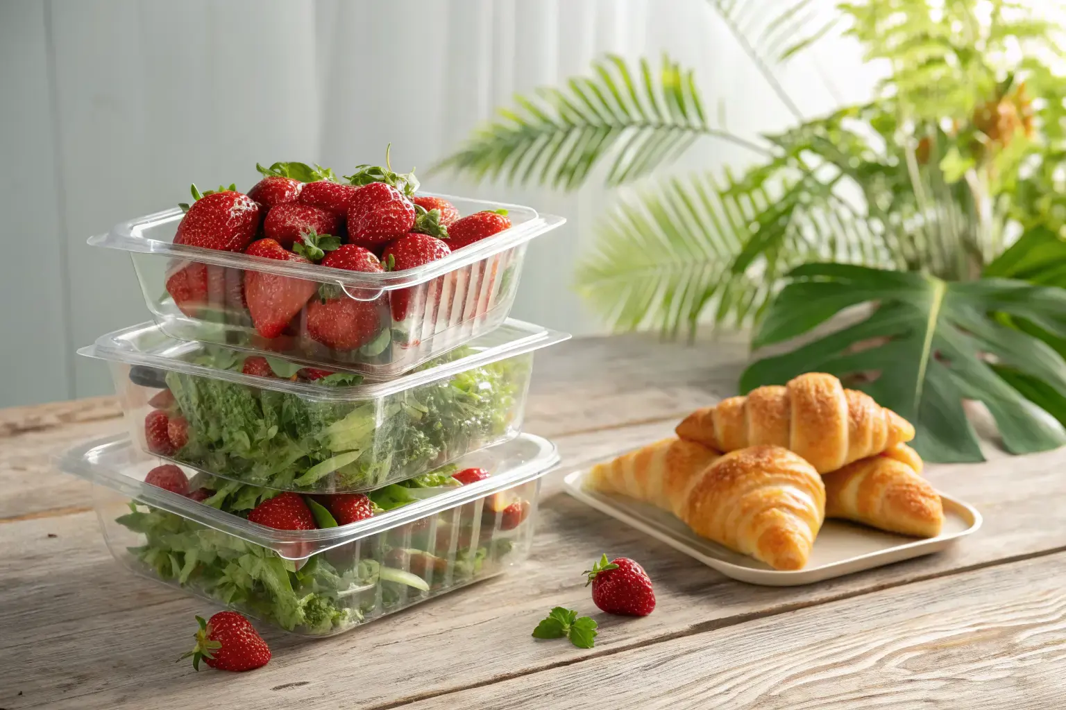 Pure Form Box PLA Clamshell Boxes: Plant-Based Packaging | Pure Form | Pure Form Solution